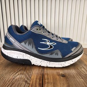 Gravity Defyer G-Defy Mighty Walk Mens Size 9 Extra Wide Blue Gray Walking Shoes